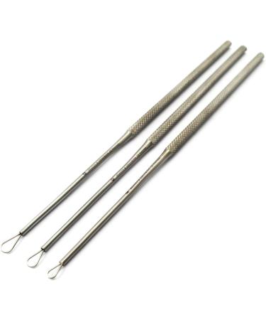 Set of 3 Medical Ear Wax Removal Kit Ear Cleaner & Curette Remover Tools - Buy Online on SooperMarket.com