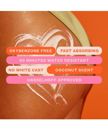 Frank Body SPF50+ Hydrating Sunscreen | Vegan Cruelty-Free | Broad Spectrum UVA & UVB Protection | Oxybenzone-Free | Hyaluronic Acid Vitamin E Aloe Vera - 4.73 fl oz - Buy Online on SooperMarket.com