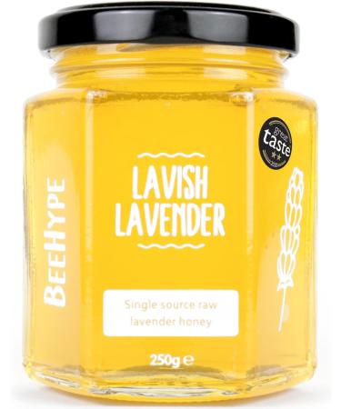 BeeHype Lavish Lavender - 100% Pure Raw Honey with Natural Enzymes Vitamins Minerals and Antioxidants 6 x 250g Lavish Lavender Pack of 6 - Buy Online on SooperMarket.com