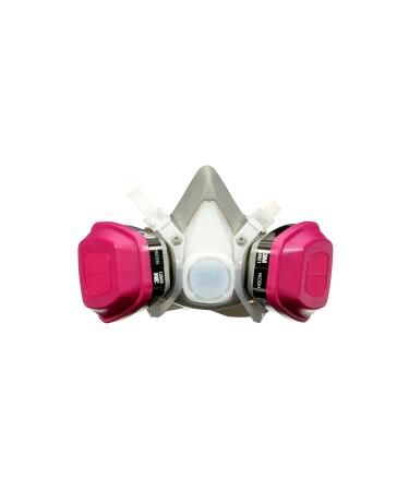 3M Household Multi-Purpose Respirator Includes: 1 Facepiece and 1-Pair Organic Vapor Respirator Cartridges with P100 Particulate Filter