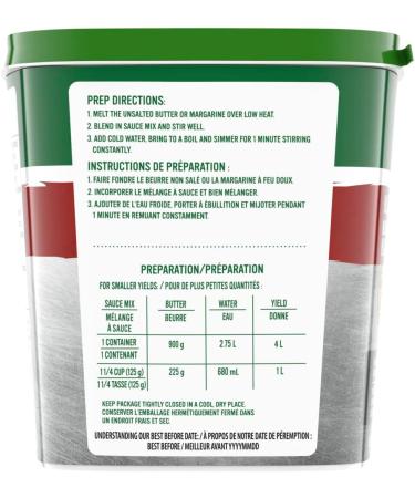 Knorr Professional Hollandaise Sauce Mix Gluten Free 500 grams - Buy Online on SooperMarket.com