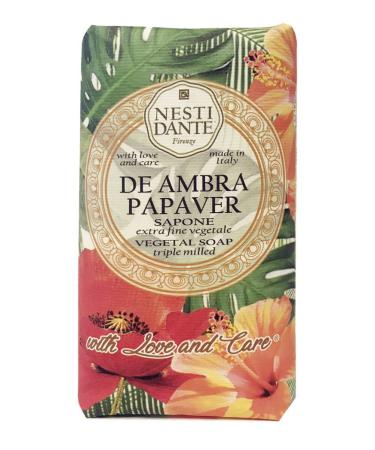 NESTI DANTE Dante de Ambra Papaver No.9 Soap 250 g