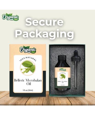 Belleric Myrobalan Oil | Pure & Natural Essential Oil for Skincare & Hair Care - 30ml | Buy Online Internationally - Buy Online on SooperMarket.com