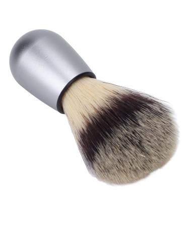 Portable Hair Shaving Brush - Soft Synthetic Razor Foam Brush with Metal Handle for Men | Travel & Salon Essential - Buy Online on SooperMarket.com