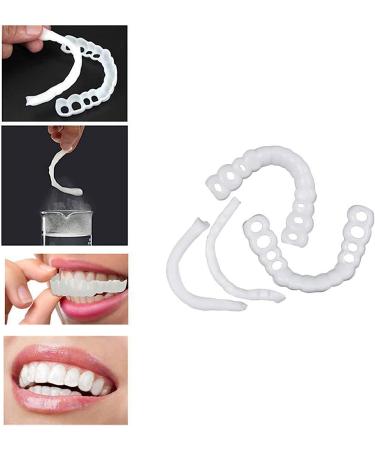 LAMILL 2PCS Fake Teeth - Instantly Cover Imperfect Teeth - Restores and Enhances Smile - One Size Fits All - Buy Online on SooperMarket.com