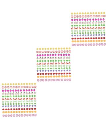 FRCOLOR 7200 Pcs 12 Fruit Sliced nail Art Accessories Diy Nail Slices 3d Nail Charms Resin Charms Hair Dryer Brush Nails Decor Fruit Pattern Nail Art Scrapbook Manicure