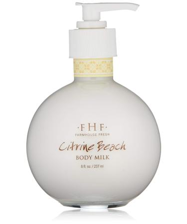 FarmHouse Fresh Citrine Beach Body Milk  8 Fl Oz