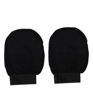 Mikinona 1 Pair Bath Gloves Bathing Scrubber Gloves Shower Bath Gloves Exfoliator Scrubber Mitt Bathing Exfoliating Gloves Exfoliating Mitten Spa Bath Ball Viscose Fiber Body