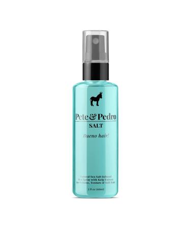 Pete & Pedro Natural Sea Salt Spray 2 oz. & Texture Powder 1 oz. Combo - Adds Instant Volume Texture & Thickness to Hair | Medium Hold Matte Finish Restyle at Will & Enhances Curls & Waves - Buy Online on SooperMarket.com
