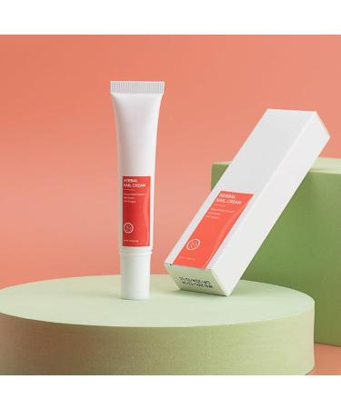 Organic Cuticle Nail Cream 15ml Herbal Essential Cream Moisturize with Convinient Dropper Design Nail Cuticles Oils Treatment Damaged Dry for Nail Care Repair Growth - Buy Online on SooperMarket.com