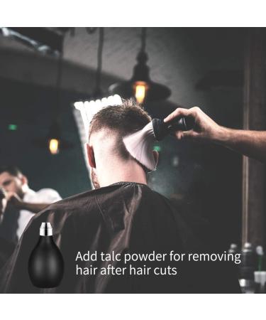 Barber Pro Men's Grooming Powder Spray Bottle - 3.38oz/100ml Refillable Hair Fiber Applicator - Black - Buy Online on SooperMarket.com