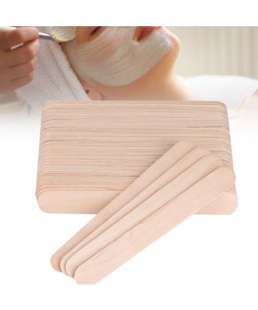 ANGGREK 100Pcs Waxing Stick Spatula Disposable Wooden Hair Removal & Craft Sticks for Body Waxing | International Shipping - Buy Online on SooperMarket.com