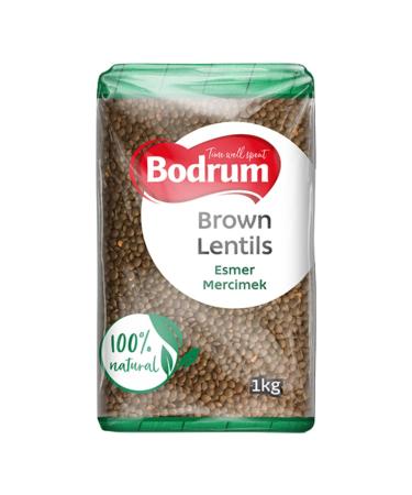 Bodrum Brown Lentils (Masoor) 1kg x 10 pack