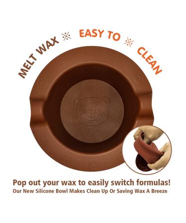 Waxing Kit Wax Warmer with Touch Screen Display and 4 Bags of Hard Wax Beans - Best Home Hair Removal Kit for Sensitive Skin Women - Buy Online on SooperMarket.com