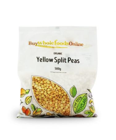 Organic Yellow Split Peas 500g (BWFO)