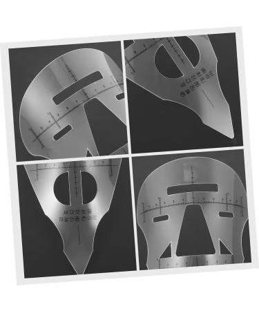 Healeved 1pc Measure Tool Eyebrow Template Shaping Tool Eyebrow Stencil Positioning The Brush Make up - Buy Online on SooperMarket.com
