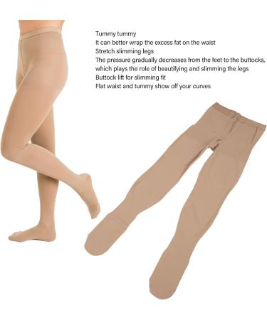 Buy Waist High Compression Stockings 23-32 mmHg | Closed Toe Pantyhose for Varicose Veins & Post-Surgical Recovery - International Shipping Available - Buy Online on SooperMarket.com