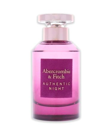 Abercrombie & Fitch Authentic Night Women 3.4 oz EDP Spray - Buy Online on SooperMarket.com