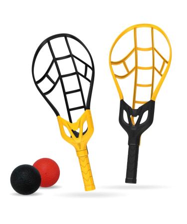 Wham-O Game Time Trac-Ball |2 Rackets & 2 Air Action Balls | Outdoor Play for Kids & Adults of All Ages | Original Tracball & Other Outdoor Games Trac Ball II