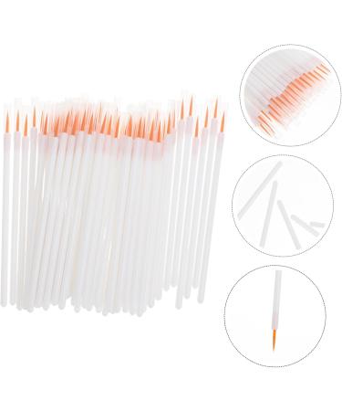 Baluue 300 Pcs Disposable Eyeliner Brush Eyeliner Applicator Powder Eyeliner Brush Detail White Nylon - Buy Online on SooperMarket.com