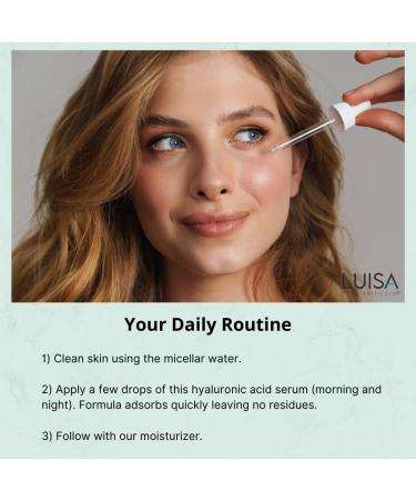 Buy Hyaluronic Acid Serum - Anti-Aging Hydrating Face Serum for Wrinkle Reduction | International Shipping - Buy Online on SooperMarket.com