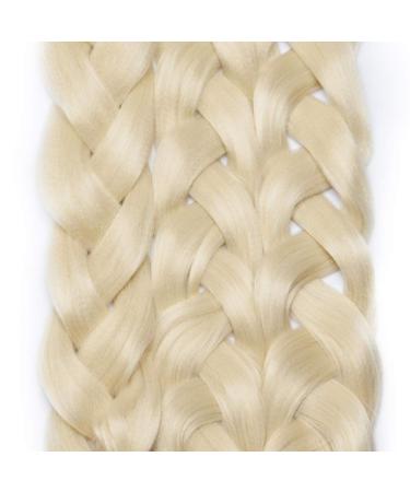 Tess 41 Jumbo Braids Extensions - Synthetic Crochet Hair 3PCs 165g - Light Blonde #613 - 100cm Braiding Hair - Buy Online on SooperMarket.com