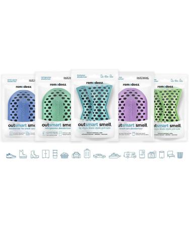 Remodeez Cat Litter Box Deodorizer | Natural Coconut Shell Charcoal Odor Trapper | Air Freshener and Moisture Absorber - 2 Pack - Buy Online on SooperMarket.com