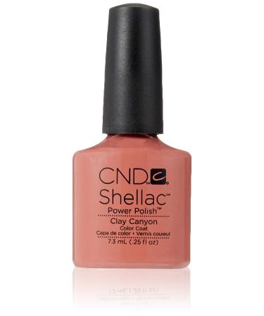 CND New Creative Shellac UV3 Nail Power Polish - Open Road Collection 2014 - Clay Canyon 7.3ml