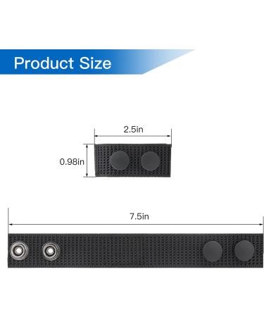 Duty Belt Nylon 2 Wide Security Tactical Belt Keepers - 8 Pack Black - Police Equipment Accessories - Buy Online on SooperMarket.com