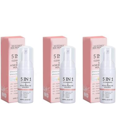 Foaming Facial Cleanser Prevent Sagging Moisturizing Facial Cleansing Mousse Brightening for All Skin Types - Buy Online on SooperMarket.com