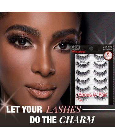 Ardell Wispies Black False Eyelashes 2 Pack - 6 Pairs | Shop Now - Buy Online on SooperMarket.com