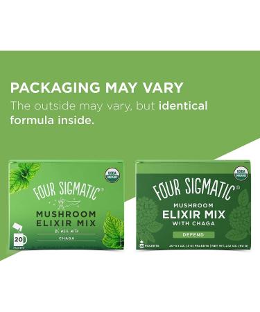 Four Sigma Foods Instant Chaga 20 Packets 60g in Total - Buy Online on SooperMarket.com