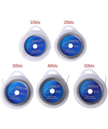 Durable Braided Fishing Cord - 10m 5 Types High Sensitivity Plastic Coated (10 lbs) - International Shipping Available - Buy Online on SooperMarket.com