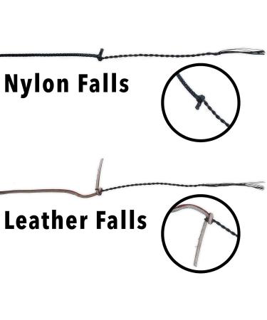 Western Stage Props Replacement Whip Crackers Whip Popper - Pack of 5 | Professional Grade Nylon Hybrid String for Bullwhip or Stock Whip - Buy Online on SooperMarket.com