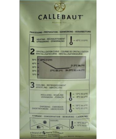 Callebaut White Chocolate 2.5 Kg - Buy Online on SooperMarket.com