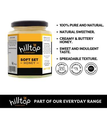 Hilltop Honey Soft Set Honey 4-Pack - 4 x 340g - Buy Online on SooperMarket.com