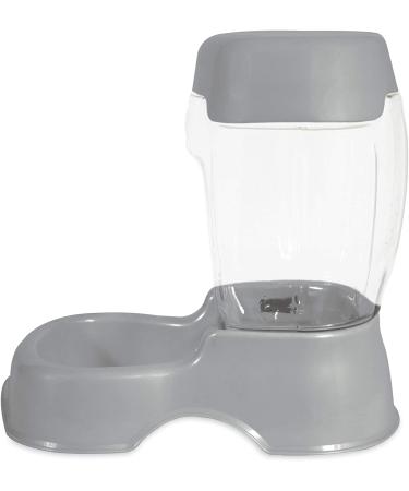 Petmate Pet Caf Feeder 3 lbs - Pearl Silver | Convenient Automatic Pet Feeding Solution - Buy Online on SooperMarket.com
