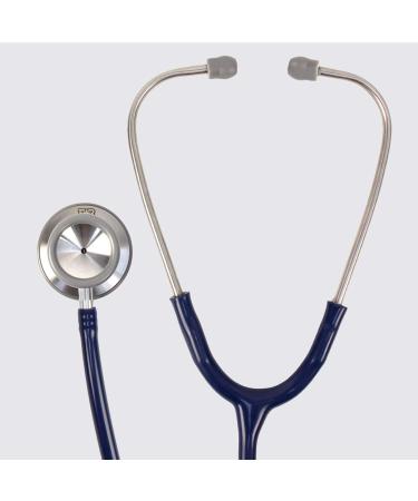Ever Ready First Aid Pro Classic Dual Head Stethoscope - Navy Blue for Paramedics & Nurses | 4 Ear Tips & Replacement Diaphragm | International Shipping - Buy Online on SooperMarket.com