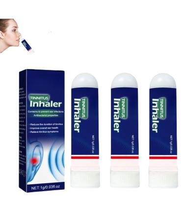 GeRRiT Echo Ease Tinnitus Inhaler Tinnitus Relief Device Tinnitus Relief Device to Relieve Ear discomfort 3pcs