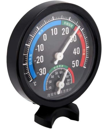 Reptile Thermometer 2 in 1 Reptile Terrarium Tank Temperature Hygrometer with Stand Base for lizard Tortoise Spider Chameleon Pet Rearing Box - Buy Online on SooperMarket.com