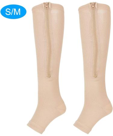OKAT Mid-Calf Open Toe Compression Socks for Running & Sports - S/M | International Shipping - Buy Online on SooperMarket.com