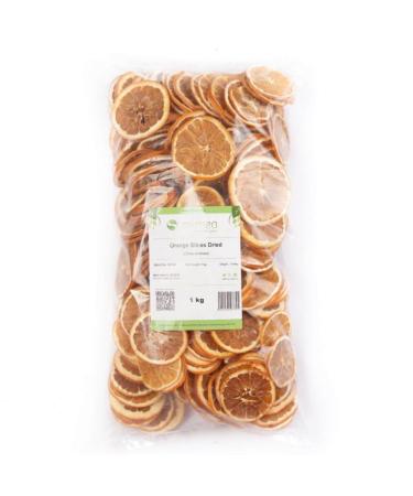 Mimea Orange Slices Whole | 1kg | Quality Ingredients | Dried Fruit | Cocktail Decoration | Garnishes | Baking | Food Grade