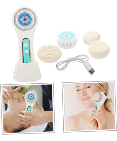 Mikinona 1 Set Facial Cleansing Brush Makeup Remover Brush Cleaning Brush Electric Face Washing Brush Electric Cleaner Brush Pore Cleaner Electric Face Cleaner Pores Abs Washbasin - Buy Online on SooperMarket.com