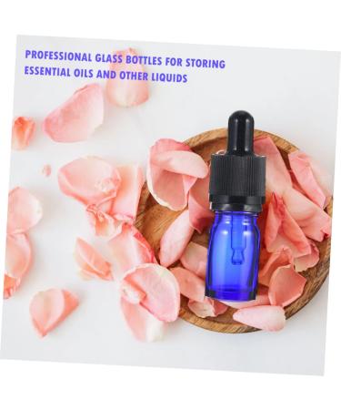 NOLITOY 20 Sets Glass Dropper Essential Oil Bottles | Premium Smoke Oil Bottles for Aromatherapy | International Shipping Available - Buy Online on SooperMarket.com