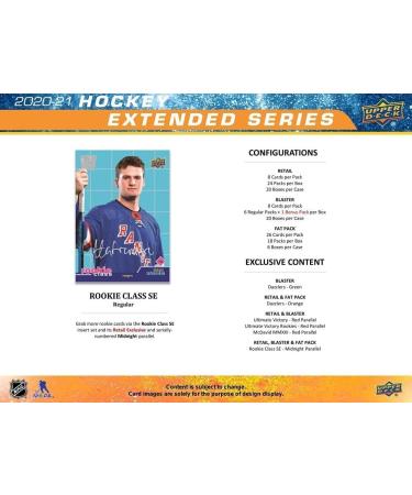 2020/21 Upper Deck Extended Series NHL Hockey Blaster Box - 7 Packs | Young Guns Rookie Cards - Buy Online on SooperMarket.com