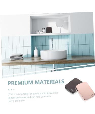 Buy Gatuida Plastic Container & Colored Contact Lenses Travel Package - Portable Lens Case with Mirror Film | International Shipping - Buy Online on SooperMarket.com