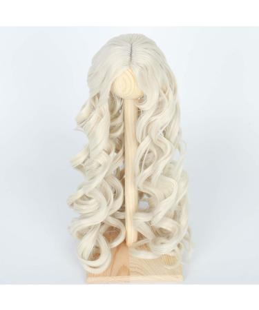 8-9 Inch Blonde Curly Doll Wig for 1/3 BJD MSD DOD Pullip Dollfie - Non-Human Hair - Buy Online on SooperMarket.com