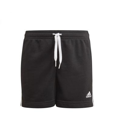 adidas Girls Shorts Essentials 3-Stripes 128 Black/White