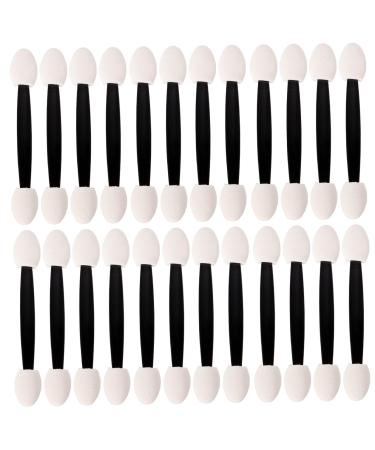 Mikinona 4 Double Ended Eye Shadow Stick Sponge Makeup Supply Lip Balm Applicator Accessory Set Double Head