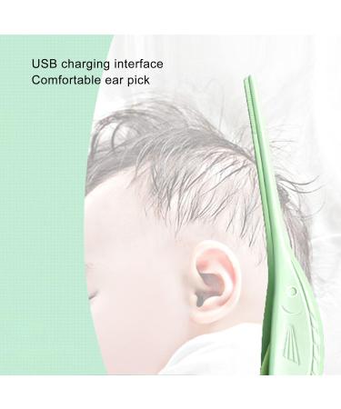 Rechargeable Ear Cleaning Tweezers | Portable USB Charging | Anti-Slip | LED Ear Spoon | Earwax Removal Tool for Kids - Buy Online on SooperMarket.com